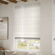 ColorizedZoom Dupioni Faux Silk Starlight Grey Roman Blind 6876