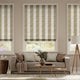 Colorized Shoreham Linen Coffee & Cream Roman Blind 6885