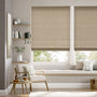 Colorized Berber Basket Beige Roman Blind 6916