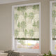 ColorizedZoom Slender Forest Linen Spring Green Roman Blind 6921