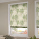 ColorizedZoom Slender Forest Linen Spring Green Roman Blind 6921