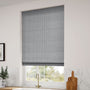 ColorizedZoom Candy Stripes Charcoal Roman Blind 6924