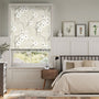 Colorized Floris Ashen White Roman Blind 6938