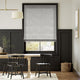 Colorized Harlow Woven Grey Roman Blind 6983