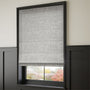 ColorizedZoom Harlow Woven Grey Roman Blind 6983