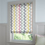 ColorizedZoom Lintu Birds Berry Crush Roman Blind 7013