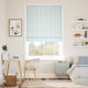 Colorized Tiger Stripe Blue Eggshell Roman Blind 7020
