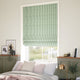 ColorizedZoom Tiger Stripe Cool Green Roman Blind 7021