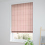 ColorizedZoom Hand Painted Stripe Rose Pink Roman Blind 7025