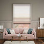 Colorized Horizon Blush Roman Blind 7030