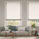 Colorized Accents Linen Roman Blind 7031