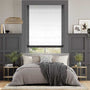 Colorized Allure Faux Silk Slate Roman Blind 7034