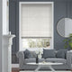 Colorized Chenille Chic Platinum Roman Blind 7038