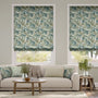 Colorized William Morris Acanthus Celadon Roman Blind 7068