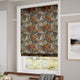 ColorizedZoom William Morris Acanthus Velvet Chestnut Roman Blind 7070