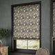 ColorizedZoom William Morris Compton Noir Roman Blind 7078
