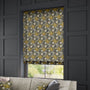 ColorizedZoom William Morris Compton Amber Roman Blind 7076