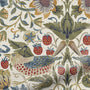 ColorizedPLA William Morris Strawberry Thief Natural Roman Blind 7091