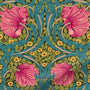 ColorizedPLA William Morris Pimpernel Magenta Roman Blind 7172