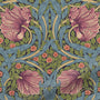 ColorizedPLA William Morris Pimpernel Elderberry Roman Blind 7170