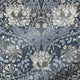 ColorizedPLA William Morris Honeysuckle and Tulip Velvet Grey Blue Roman Blind PLA 8943