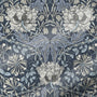 ColorizedPLA William Morris Honeysuckle and Tulip Velvet Grey Blue Roman Blind PLA 8943