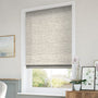 ColorizedZoom Alaina Speckled Silver Roman Blind 7193