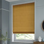 ColorizedZoom Delphi Chenille Weave Turmeric Roman Blind 7207