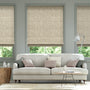 Colorized Haverford Oatmeal Roman Blind 7208