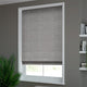 ColorizedZoom Luxe Chenille Silver Roman Blind 7210