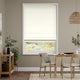 Colorized Elodie Classic White Roman Blind 7229