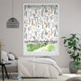 Colorized Leilani Morning Mist Roman Blind 7240