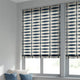 ColorizedZoom Shibori Dye Indigo Roman Blind 7248