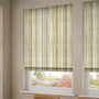 ColorizedZoom Oasis Stripe Naturals Roman Blind 7256