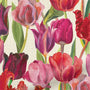 ColorizedPLA Tulips Pink Roman Blind 7263