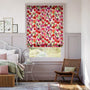 Colorized Tulips Pink Roman Blind 7263