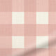 ColorizedPLA Hudson Gingham Blush Roman Blind 7264