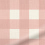 ColorizedPLA Hudson Gingham Blush Roman Blind 7264
