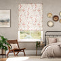 Colorized Fuji Blossom Faux Silk Sunset Pink Roman Blind 7297