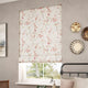 ColorizedZoom Fuji Blossom Faux Silk Sunset Pink Roman Blind 7297