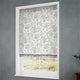 ColorizedZoom Aerie Damask French Grey Roman Blind 7300
