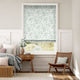 Colorized Aerie Damask Mint Roman Blind 7302