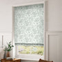 ColorizedZoom Aerie Damask Mint Roman Blind 7302