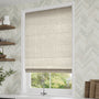 ColorizedZoom Electric Bijou Linen Oatmeal Roman Blind 7315