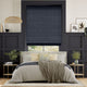Colorized Electric Cavendish Navy Roman Blind 7324