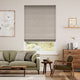 Colorized Electric Cavendish Warm Stone Roman Blind 7326