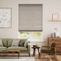 Colorized Electric Cavendish Warm Stone Roman Blind 7326