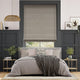 Colorized Electric Cavendish Mid Grey Roman Blind 7322