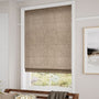 ColorizedZoom Electric Eternity Linen Biscuit Roman Blind 7335