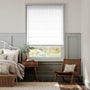 Colorized Electric Felicity True White Roman Blind 7336